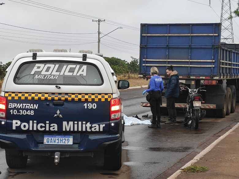 Polícia Civil e a Polícia Científica estiveram no local