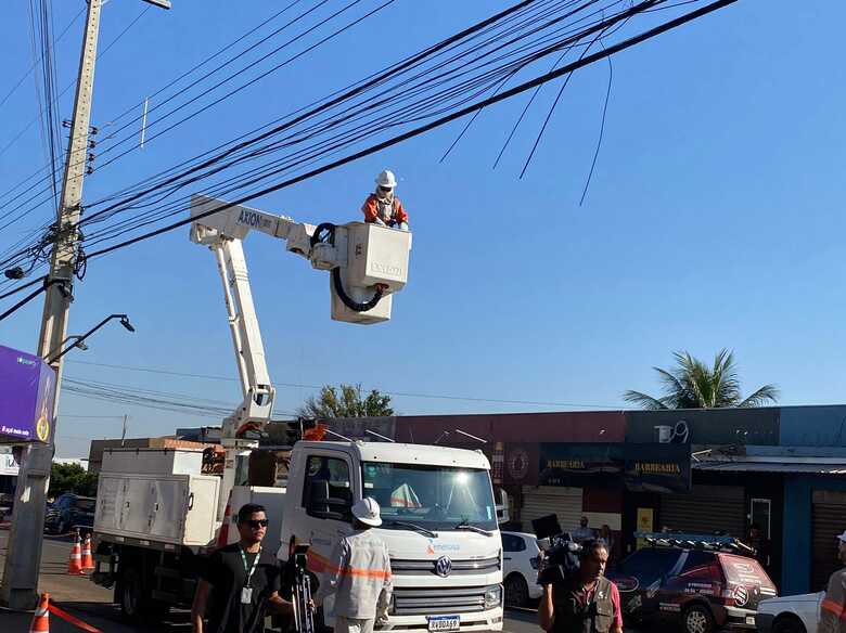 Mais uma etapa de limpeza foi deflagrada na quarta-feira