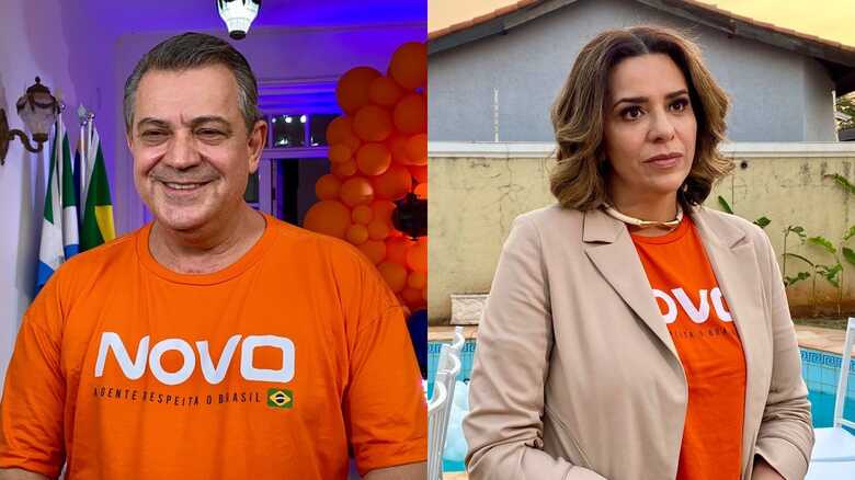 Novo fez convenção de Beto Figueiró e Cynthia Duailibi para disputar a prefeitura de Campo Grande