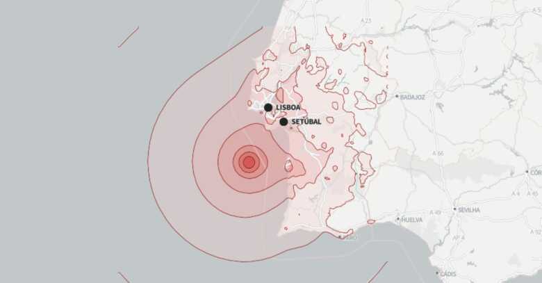 Terremoto em Portugal