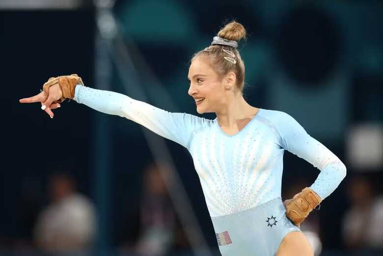 Sabrina Maneca-Voinea na final de solo em Paris 2024