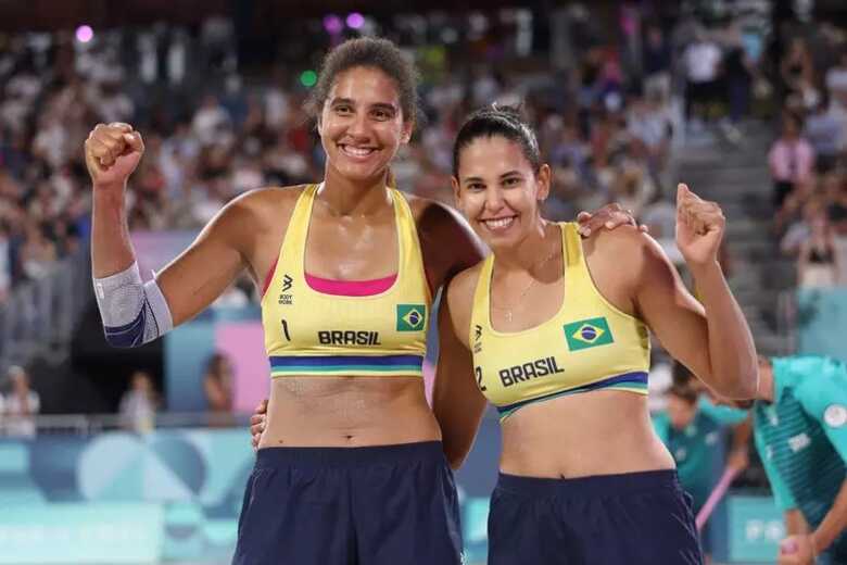 Ana Patrícia e Duda avançam para a final do vôlei de praia feminino