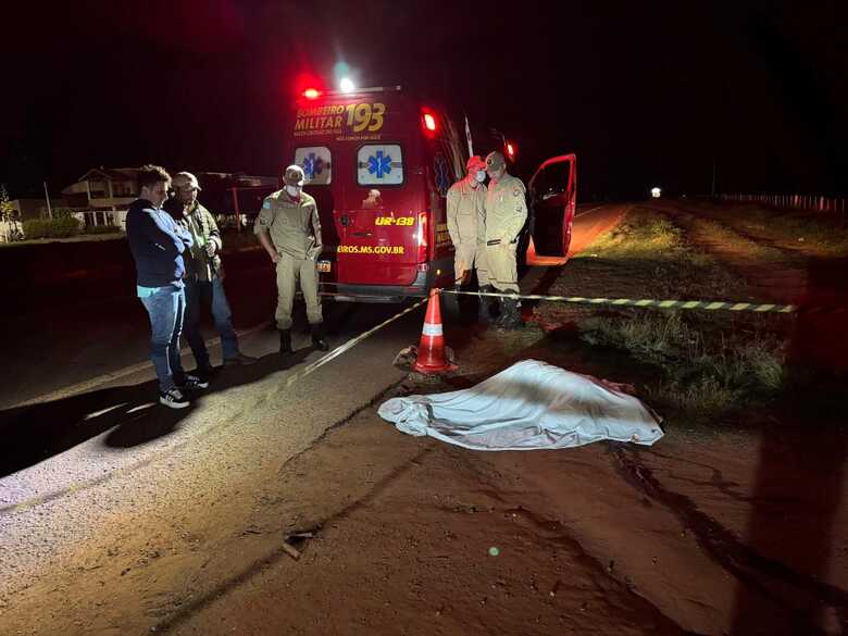 Polícia, Bombeiros no local do crime