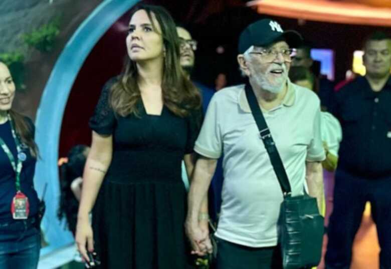 Carlos Alberto de Nóbrega e a esposa Renata Nóbrega