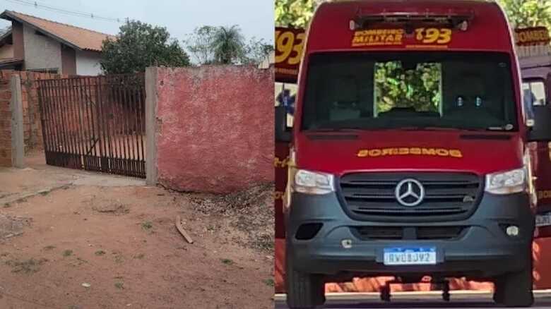 O Corpo de Bombeiros foi acionado, fazendo os atendimentos iniciais e levando a pequena para o hospital