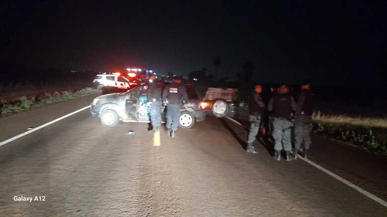 Policiais atuaram novamente na BR-262