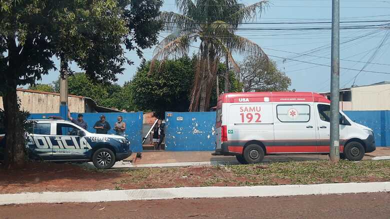 A vítima foi socorrida e levada para UPA Universitária