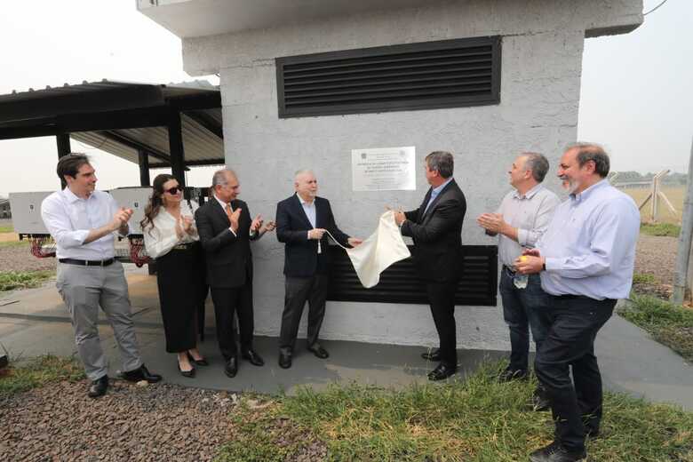 Usina foi inaugurada na manhã desta quinta-feira