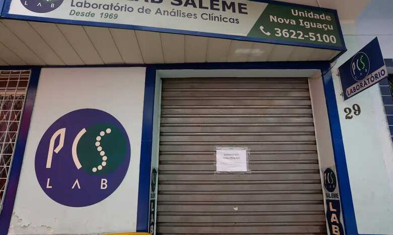 Laboratório onde aconteceu o caso