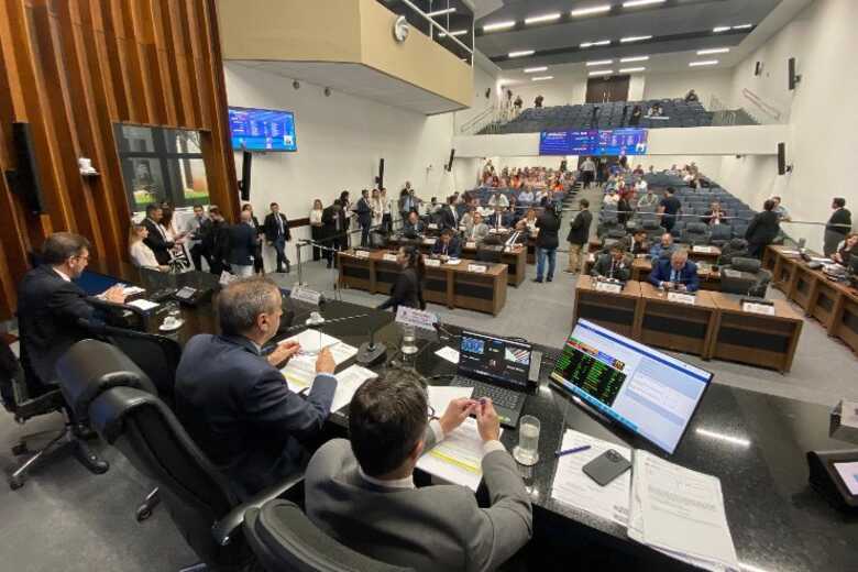 Plenário da Assembleia Legislativa de Mato Grosso do Sul