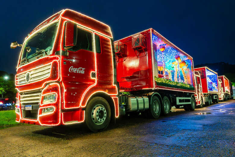 Caravana de Natal da Coca-Cola em Campo Grande