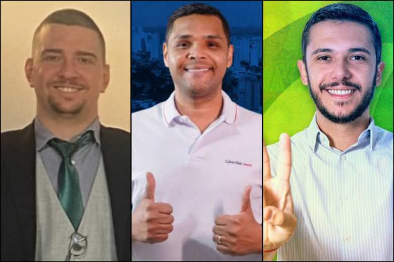 Candidatos, Dr. Luiz Corrêa, Gildo de Souza e Adauto Souto