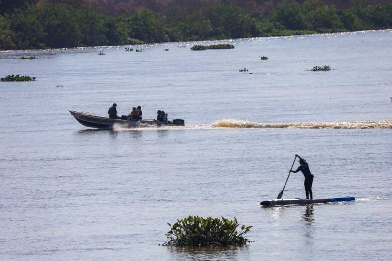 Rio Paraguai é um dos mais prejudicas pela seca em MS