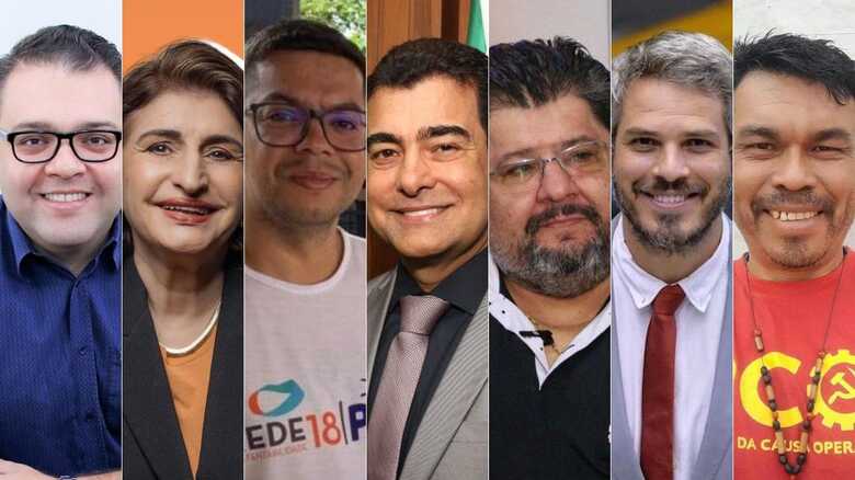 Alan Guedes (PP), Bela Barros (PDT), Beto Teles (REDE), Marçal Filho, (PSDB), Valderi Garcia (PCO), Tiago Botelho (PT), Racib Harb (NOVO)