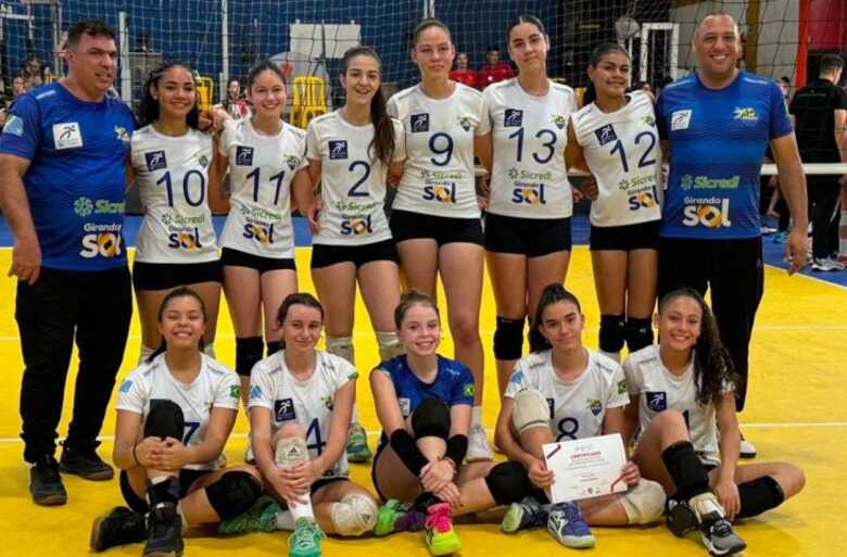 Campo Grande Vôlei, bronze no Brasileiro Interclubes de Vôlei Sub-16