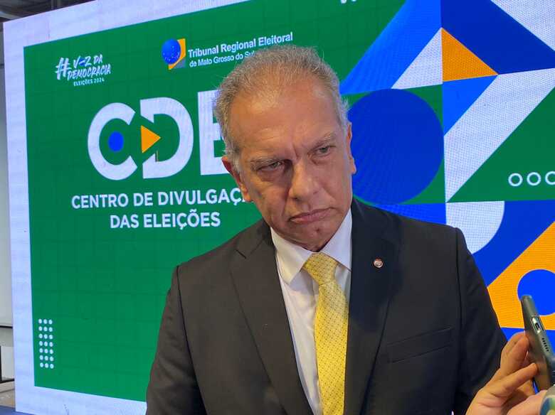 Desembargador Carlos Eduardo Contar, presidente do TRE-MS