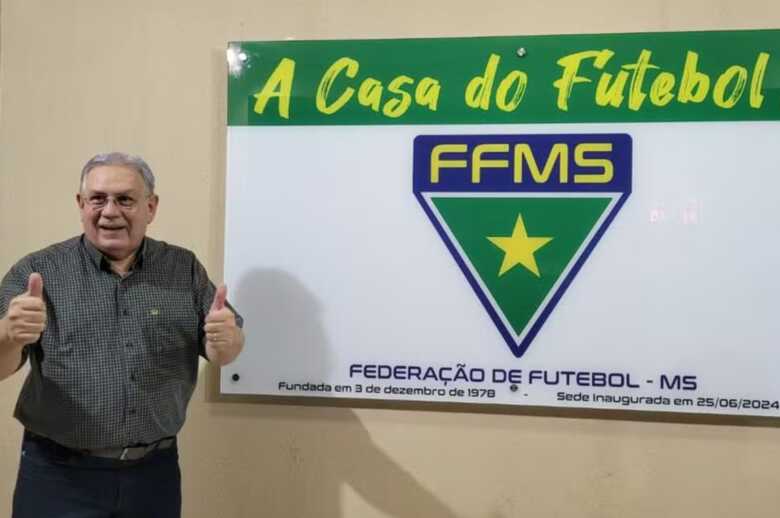 Estevão Petrallás, presidente interino da FFMS