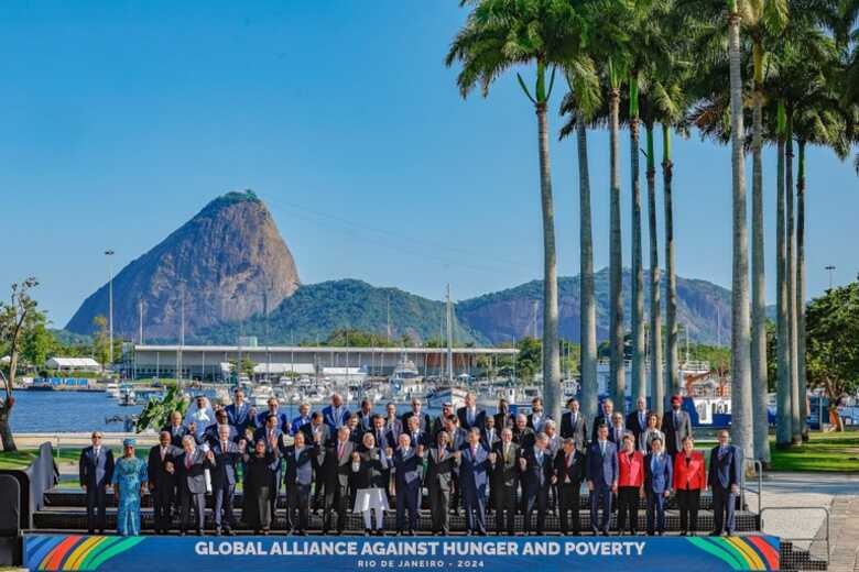 Líderes do G20 no Rio de Janeiro