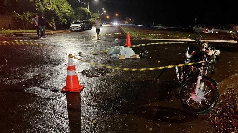 O jovem faleceu no local do acidente