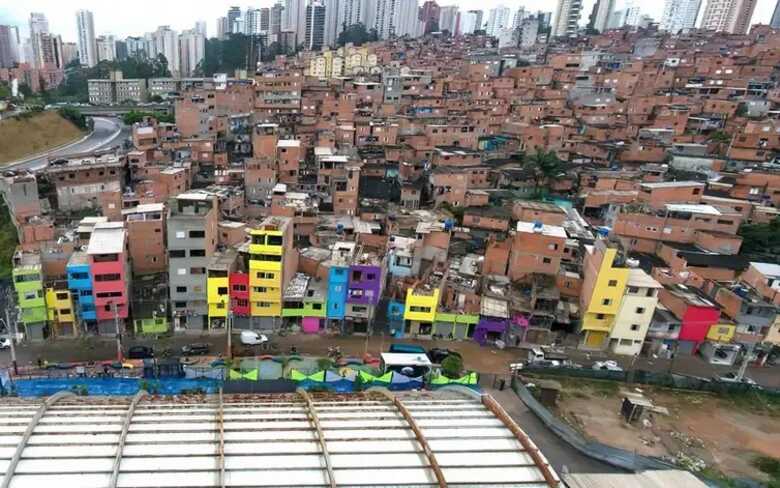 Paraisópolis, favela localizada na zona sul paulistana