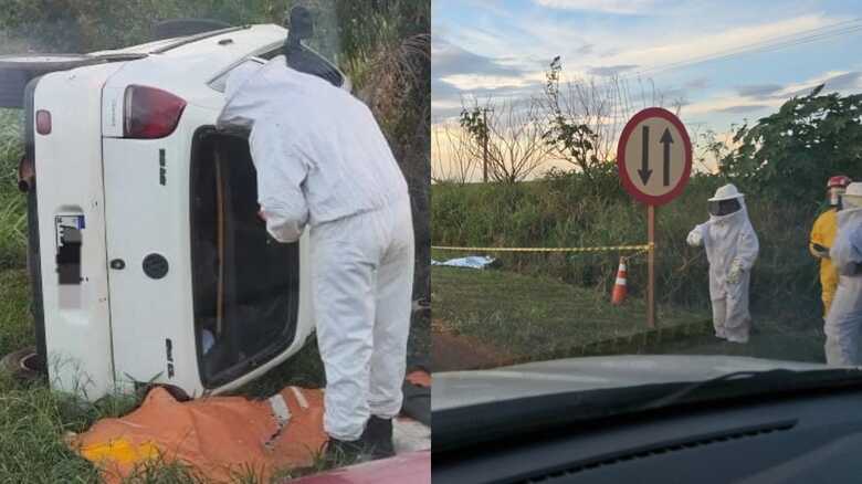 A vítima morreu ainda no local do acidente