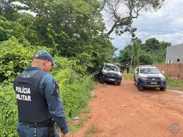 Houve confronto entre policiais e bandidos