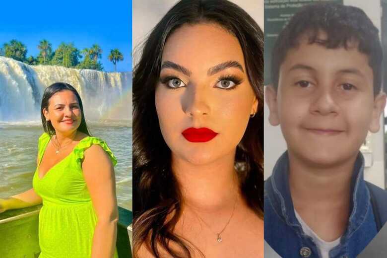 Luzimar Costa, Maria Eduarda Ruppenthal e Miguel Ruppenthal morreram ainda no local do acidente