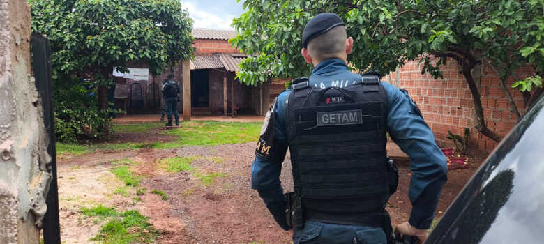 Casa onde 'Galo Cego' estava escondido