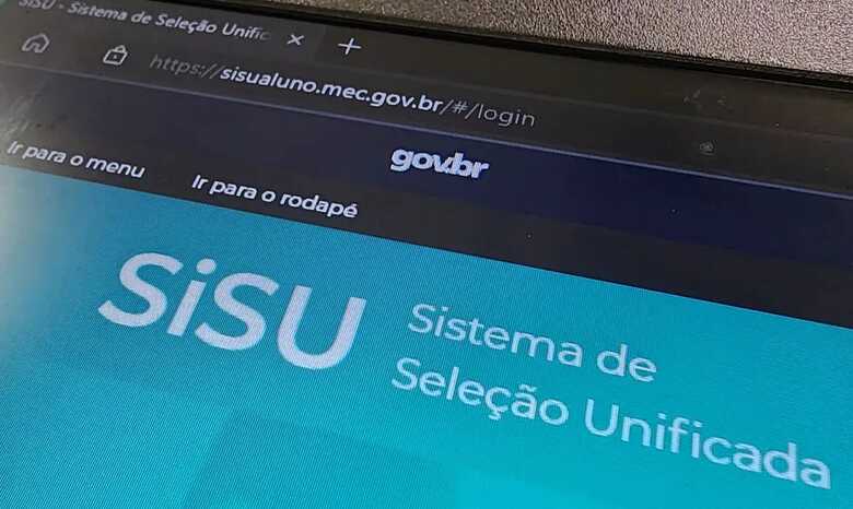 Plataforma do Sisu para inscrições