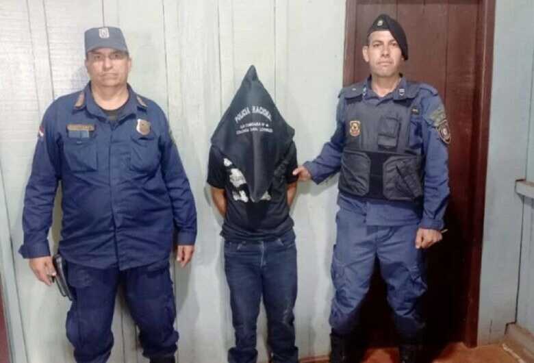 Bolinha foi preso pela Polícia Nacional do Paraguai