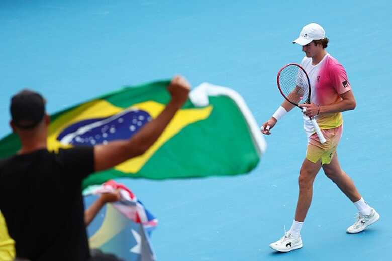 Brasileiro se despediu do Australian Open na segunda rodada