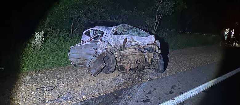 As vítimas estavam em um Chevrolet Onix 