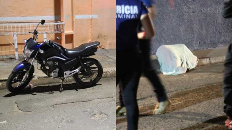 Motocicleta foi apreendida pela polícia para passar por perícia