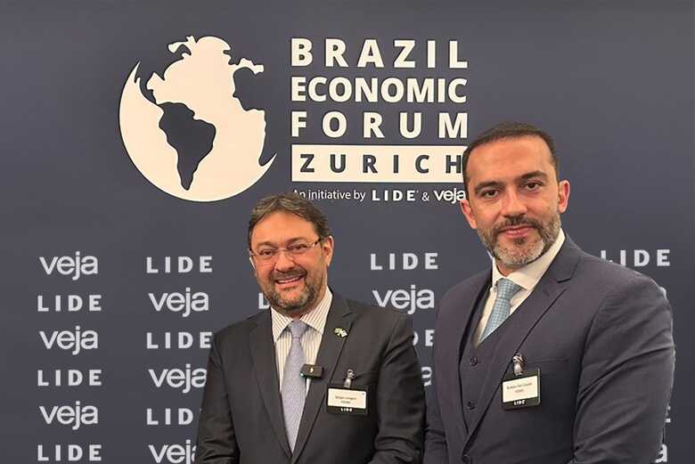 SérgioLongen e Robson Del Casale, diretor de sustentabilidade