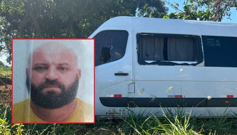 Valdinei foi assassinado enquanto dirigia van