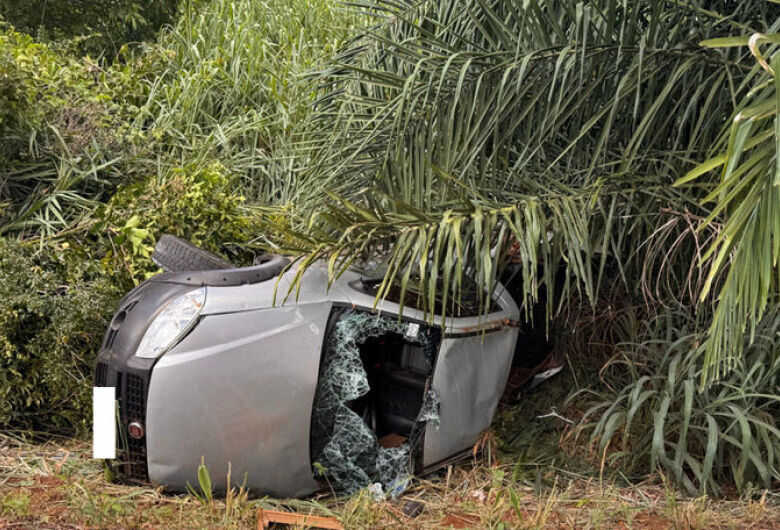 Ele estava consciente após o acidente e não quis ser encaminhado para um hospital