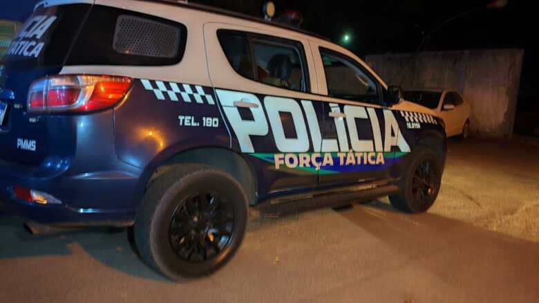 O confronto com a Polícia Militar aconteceu durante a noite de hoje 