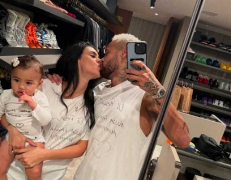 Neymar, Bruna Biancardi e Mavie