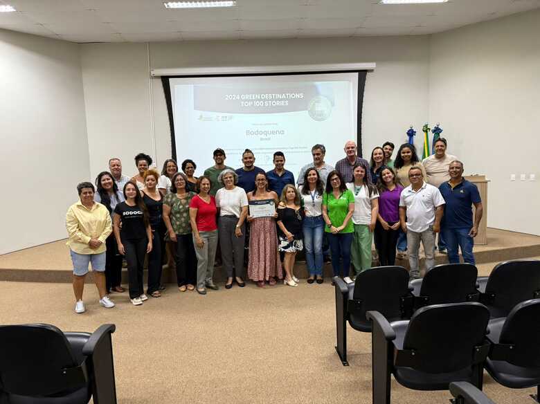 Prefeitura de Bodoquena recebe certificado 