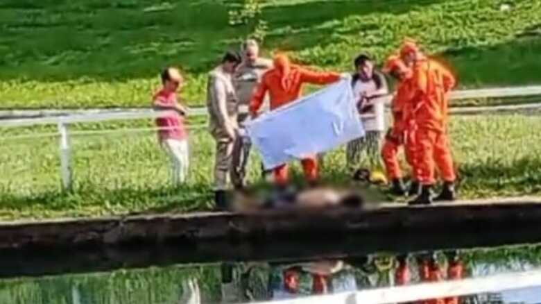 V&iacute;tima se afogou ao entrar para nadar na lagoa