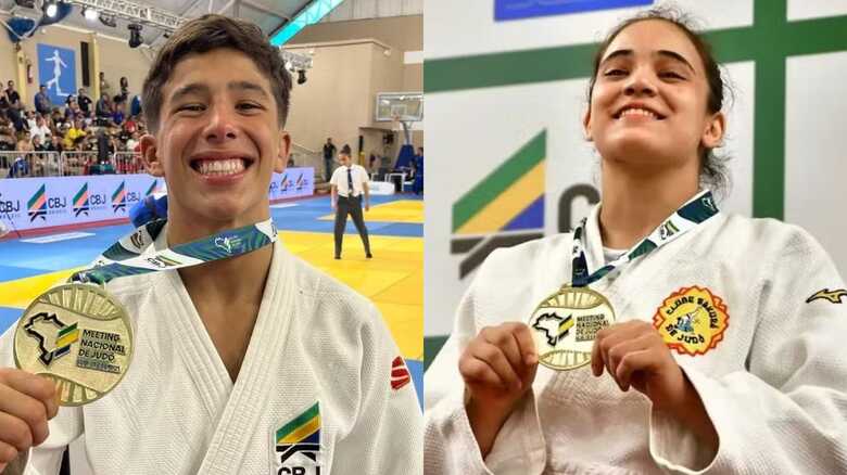 André Lucas Dodero e  Mariana Giachini