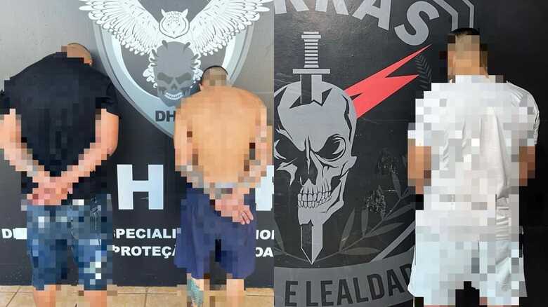 Presos foram levados para a sede do Garras