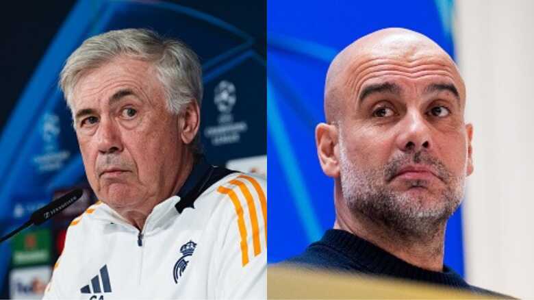 Ancelotti e Pep voltam a se reencontrar