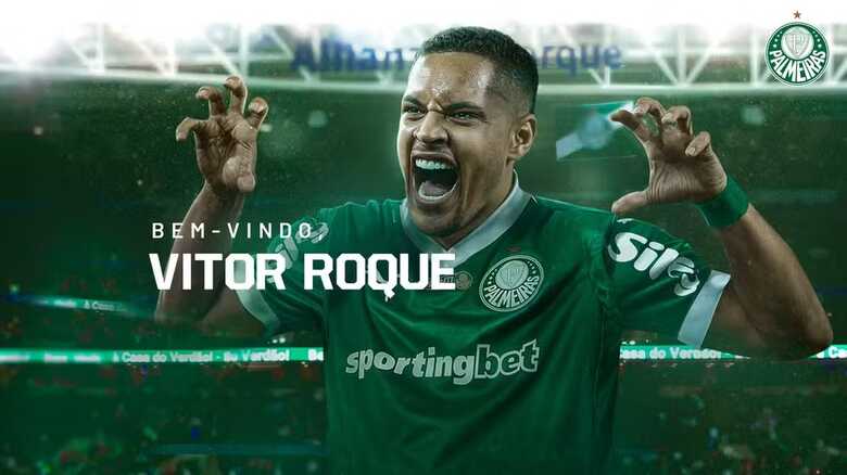 Palmeiras anuncia Vitor Roque 