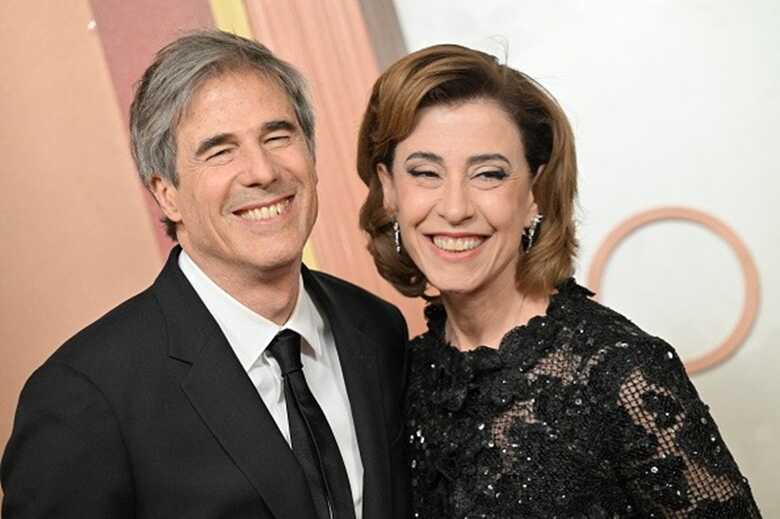 Diretor Walter Salles e a atriz Fernanda Torres
