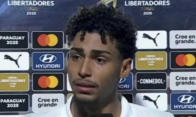 Luighi chorou na frente das câmeras
