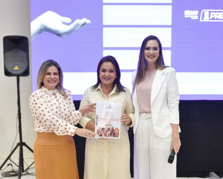 Adriane Lopes, Camilla Nascimento e Angélica Fontanari