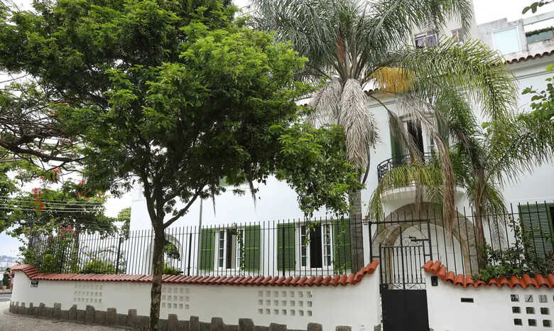 Casa onde foi filmado o filme 'Ainda Estou Aqui', no Rio de Janeiro
