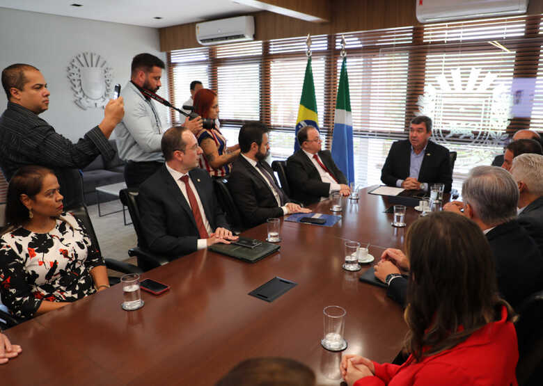 Governador Eduardo Riedel destacou a importância da ação