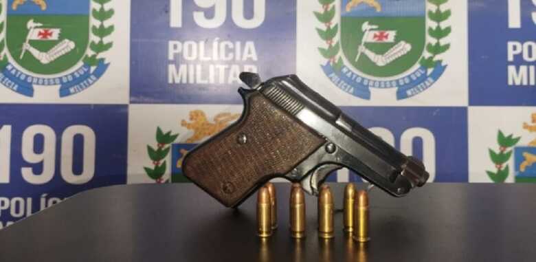 Arma utilizada pelo agressor